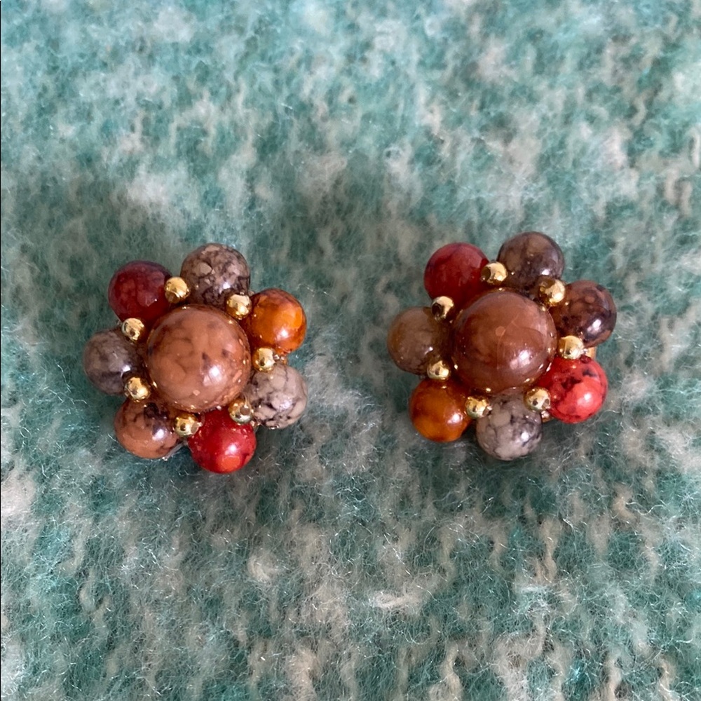 Vintage MCM Clip On Earrings